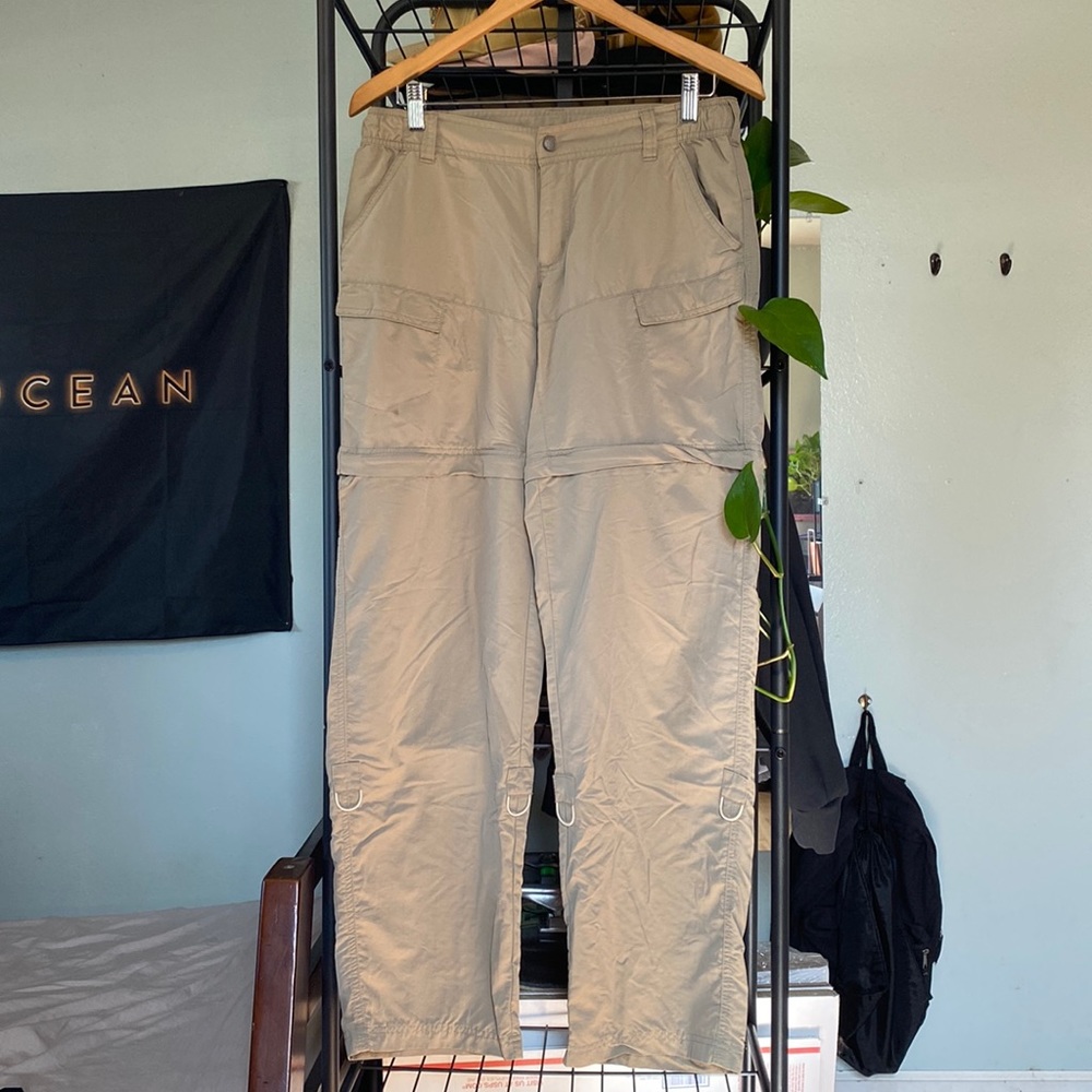 Tan World Wide Sportsman Fisherman Pants/Shorts